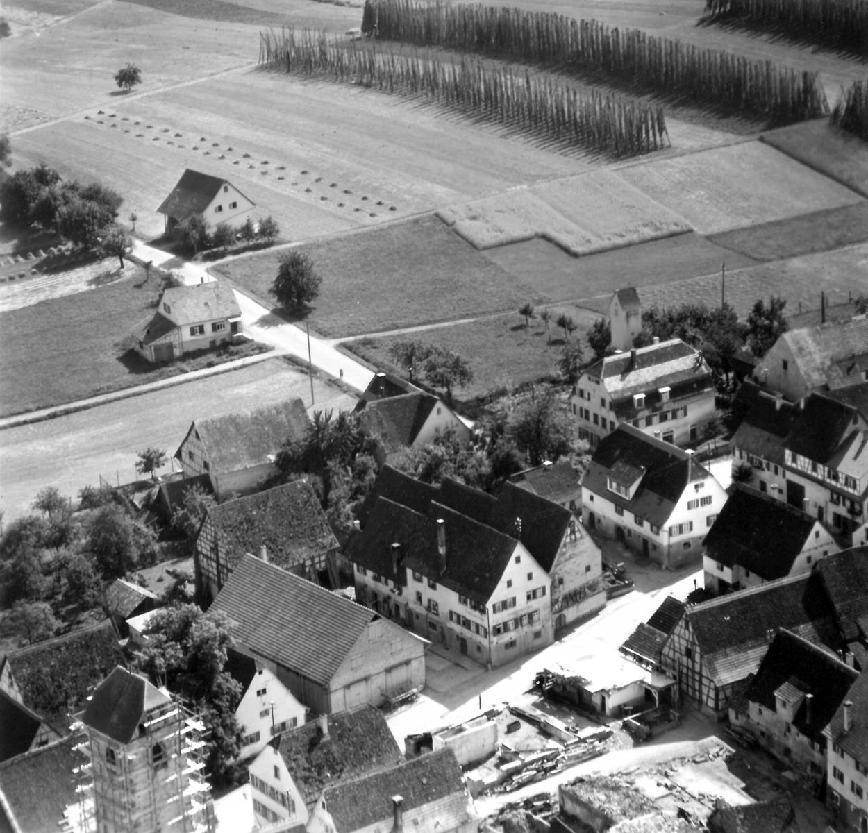 Breitenholz 1958 - Bereich Bei der Linde, Walterstraße
