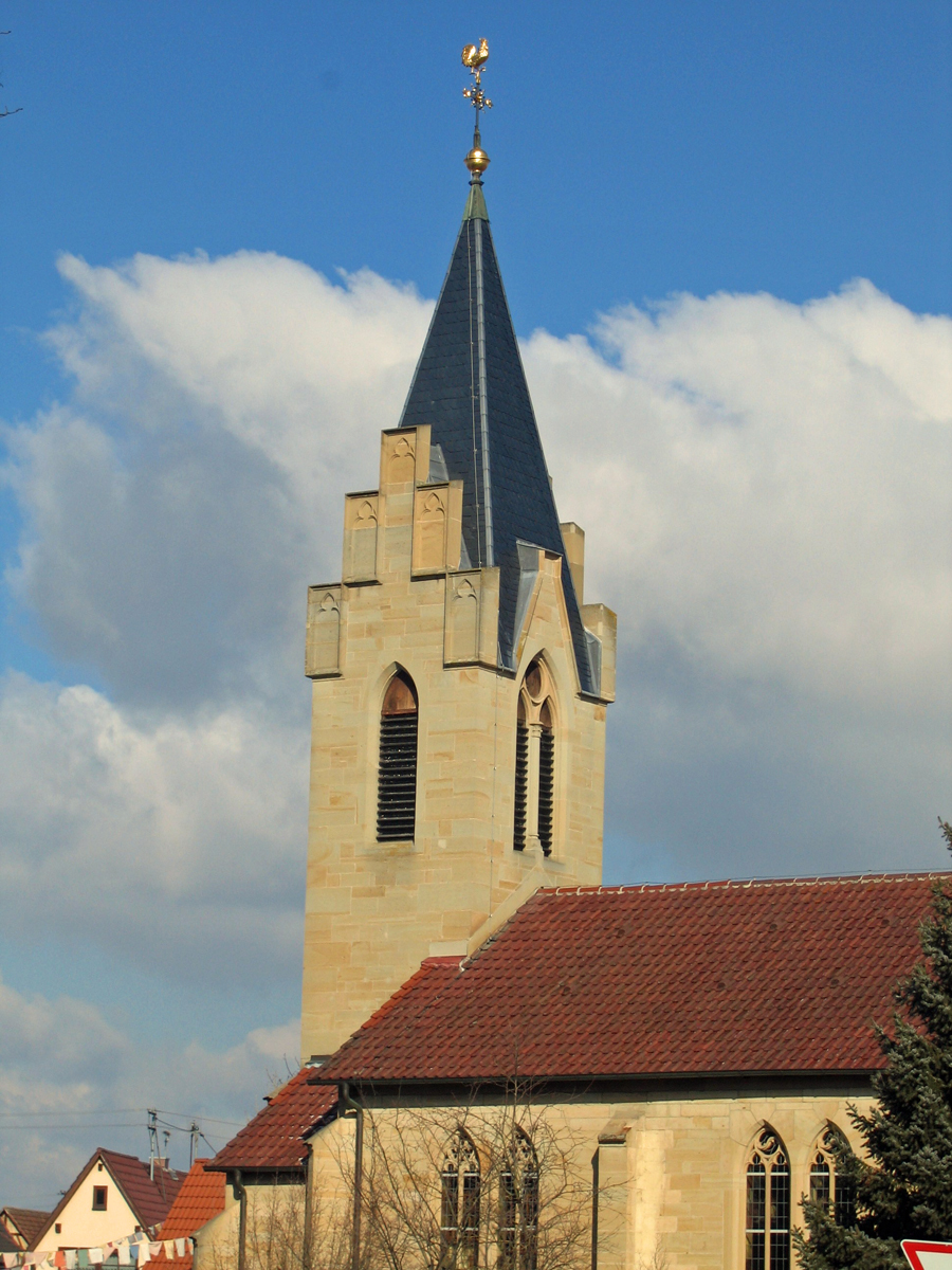 Turm der Evangelischen Kirche